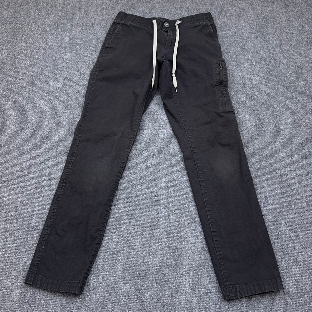 Vuori Ripstop Pant Womens *XS Charcoal Straight Skinny Leg Cargo Activewear